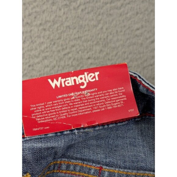 Wrangler Cowboy Cut High Rise 18MWZ Jeans Womens 5/6 x 32 Slim Fit Tapered Leg - Picture 8 of 15